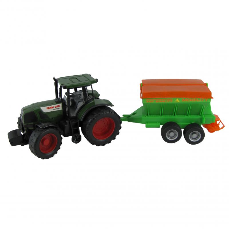TRAKTOR Z MASZYNĄ ROLNICZĄ
